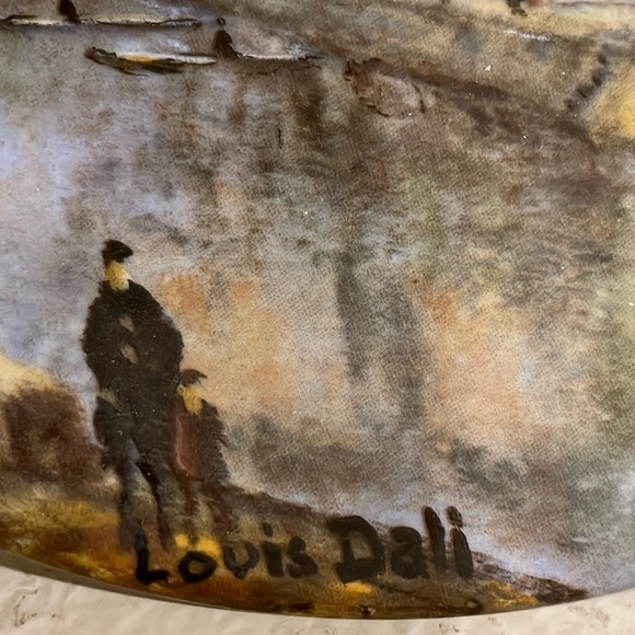 La Pointe de Vert Galant et le Pont Neuf Collector Plate - Picture 3 of 12